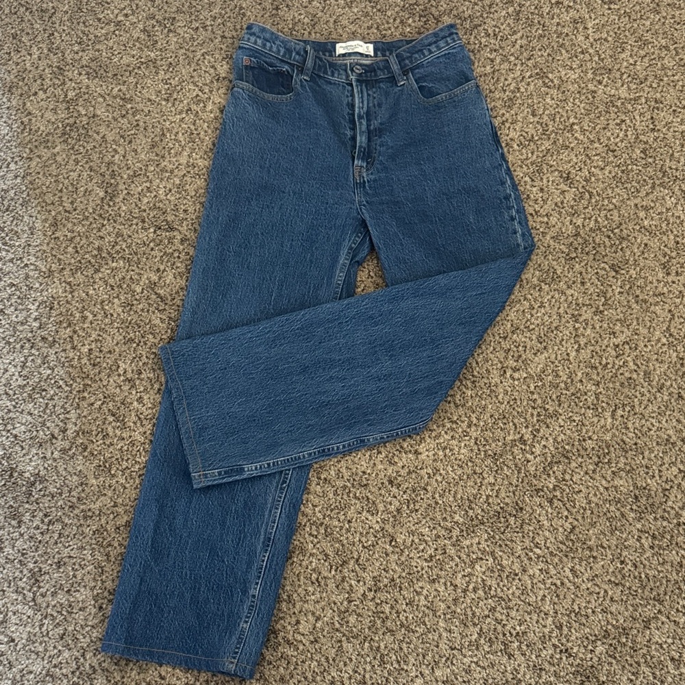 Abercrombie 90s Relaxed High Rise Denim Jeans